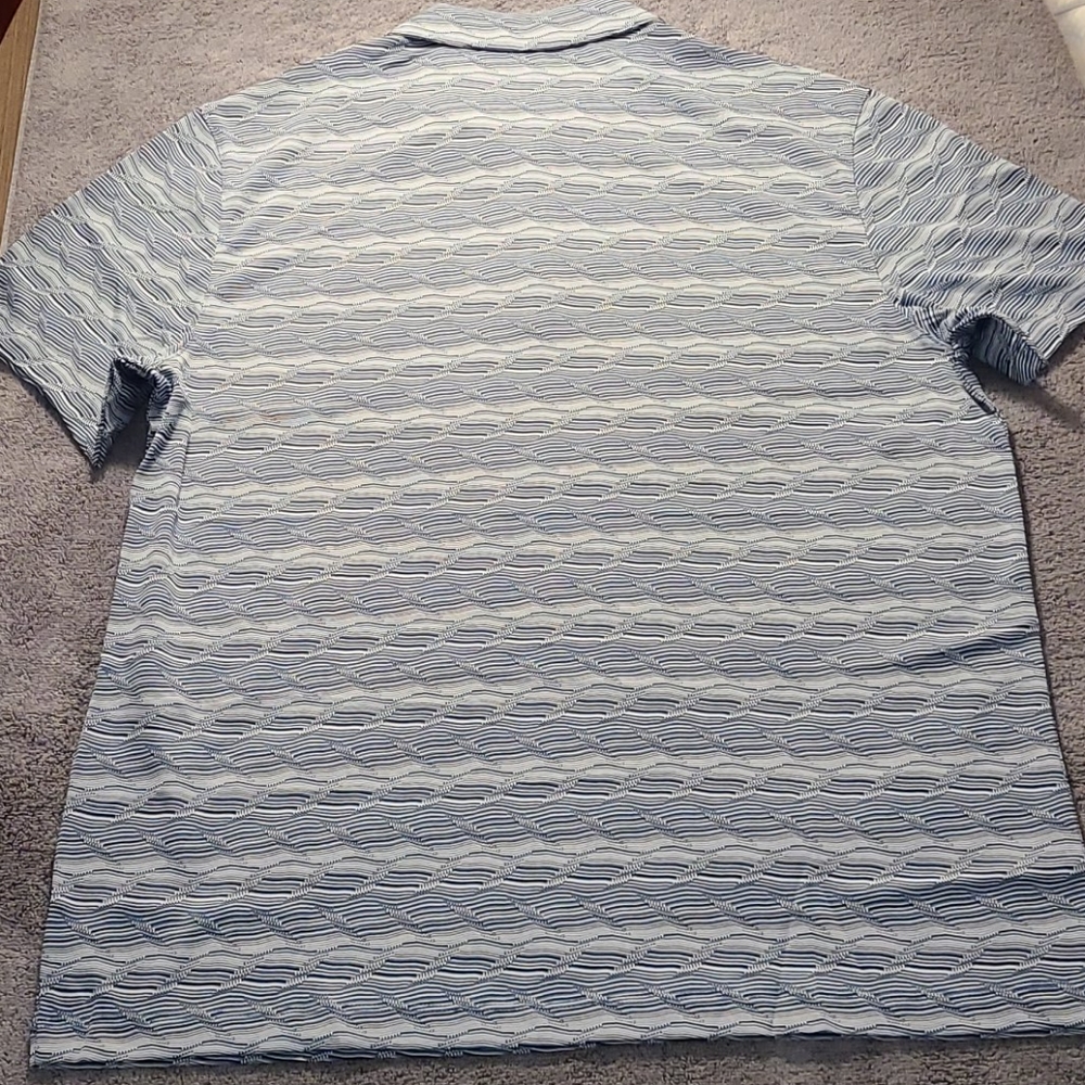 Alfani blue polo shirt - Picture 4 of 5